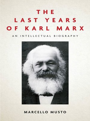 cover image of The Last Years of Karl Marx